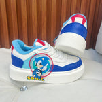 Tenis Sonic con juguete  Giratorio