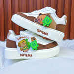 Tenis Capibara Con Juguete Giratorio