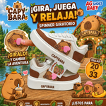 Tenis Capibara Con Juguete Giratorio