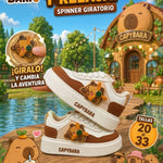 Tenis Capibara Con Juguete Giratorio