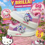 TENIS HELLO KITTY CON JUGUETE BY AG