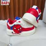 TENIS SPIDEY CON JUGUETE GIRATORIO