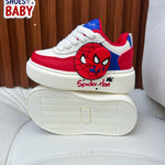 TENIS SPIDEY CON JUGUETE GIRATORIO